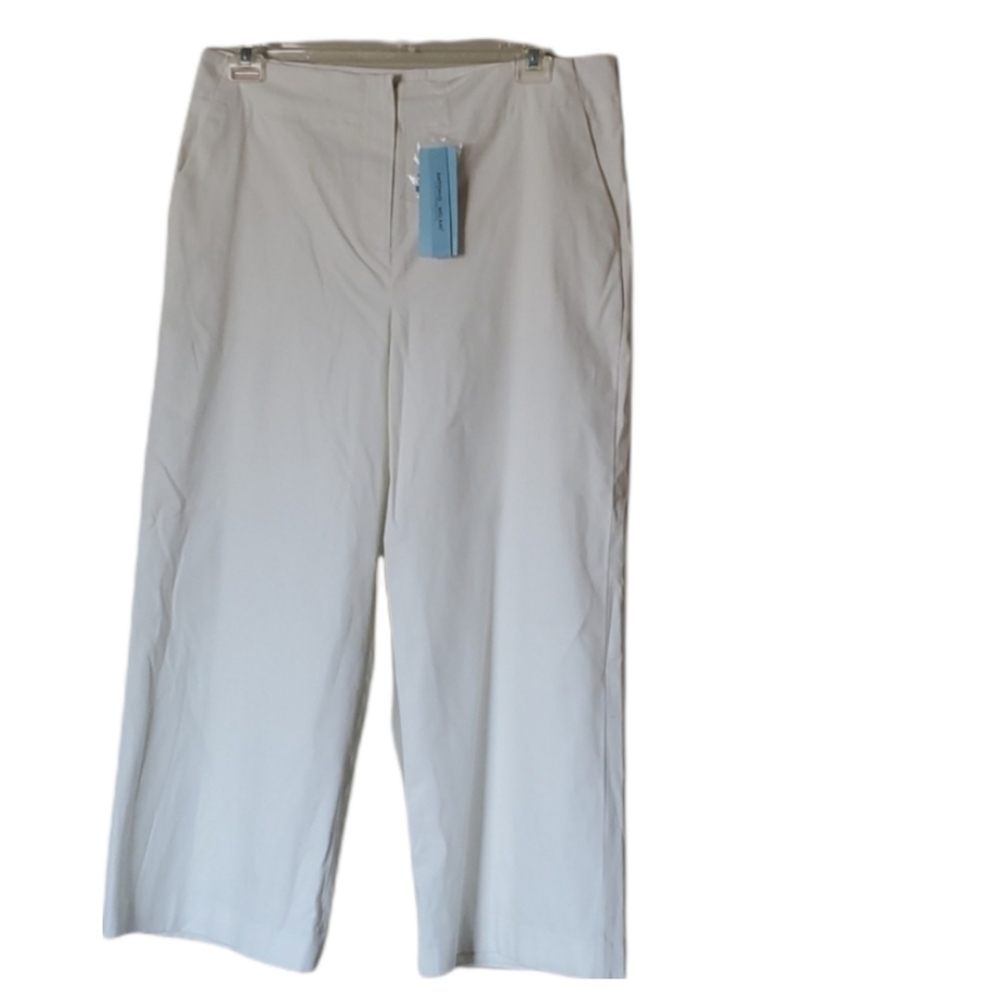 NWT Antonio Melani Maria hi waist wide leg dress pants plus size